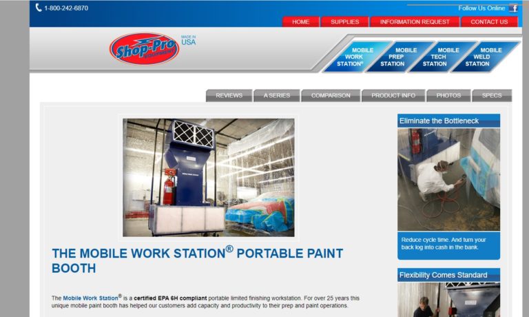 Paint booth Sales & Service in Texas, Louisiana & Oklahoma